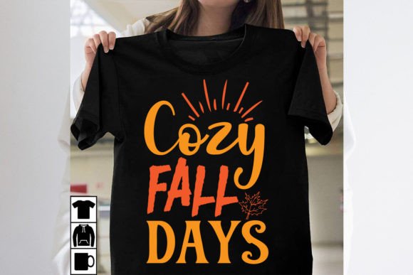 Cozy Fall Days: Graphics & T-Shirt Designs