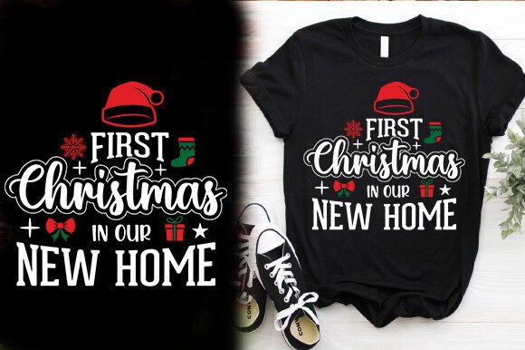 First Christmas New Home T-Shirt Graphics Review