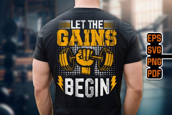 Let The Gains Begin Embroidery Design Review