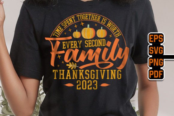Thanksgiving T-Shirt Design 2023: Cozy Graphics for Handmade Sellers